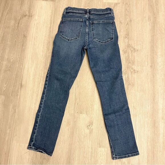 Gap Mid Rise Vintage Slim Jeans in Rinsed Blue Size 26/2 Regular - Picture 7 of 11
